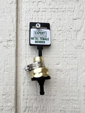 EXPERT GARDENER Metal Female Garden Hose Mender 3/4” - 5/8”