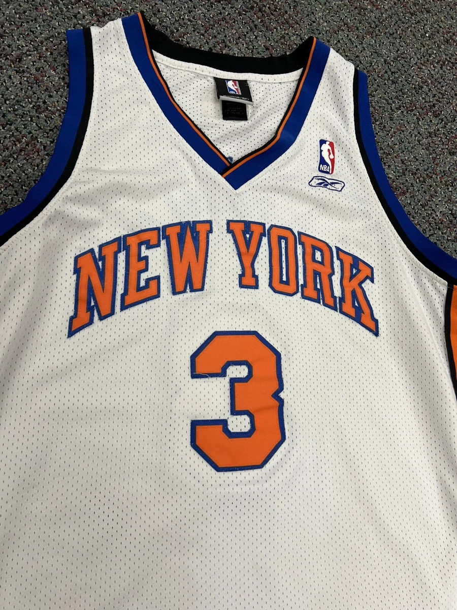 New york top knicks white jersey