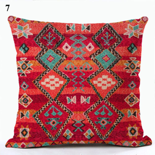 Bohemian Sofa Cushion Cover Houseware Throw Pillowcase Home Decor 45*45cm - Photo 1/31