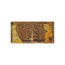 Stampa su Tela su Carta Poster o Quadro Gustav Klimt Tree of Life (Brown Variati