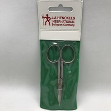 VTG J.A. Henckels International Manicure Straight Scissors Solingen Germany NEW