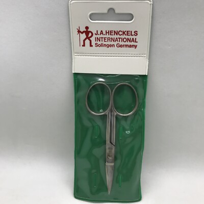 VTG J.A. Henckels International Manicure Straight Scissors Solingen Germany NEW
