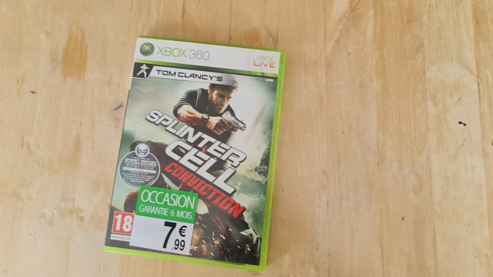 Tom Clancy's Splinter Cell Conviction xbox 360