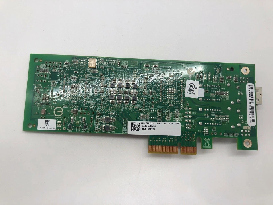 QLE2460 Qlogic SANBlade 4GB Single Port Fibre PCI-E CARD - Image 3 of 4