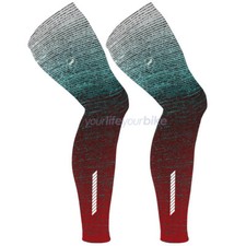 HAD GO! GRADIANT BEINLINGE S-M-XL RENNRAD BEINWÄRMER FAHRRAD STULPEN BEIN WARMER