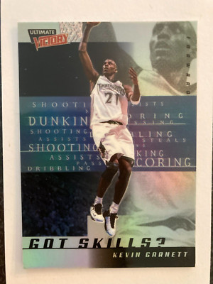 1999-00 Ultimate Victory Basketball Got Skills? #GS1 Kevin Garnett B12