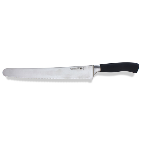 Elite Pro 10" Bread Knife,Wide, Black Handle - 第 1/1 張圖片