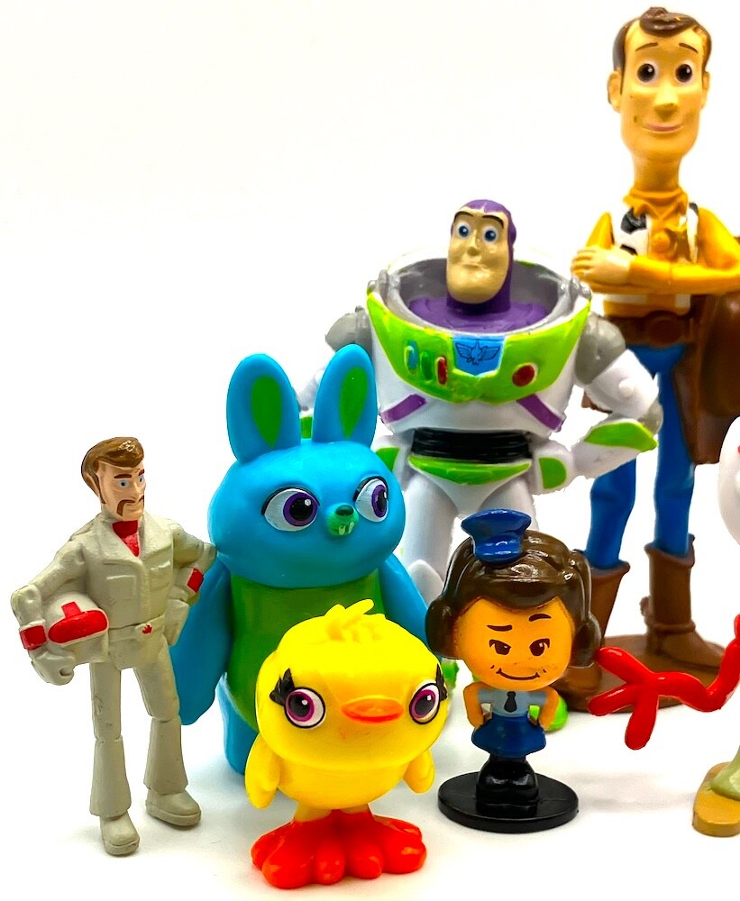 TOY STORY 4 Figure Play Set DISNEY Pixar PVC TOY Woody BUZZ Bo