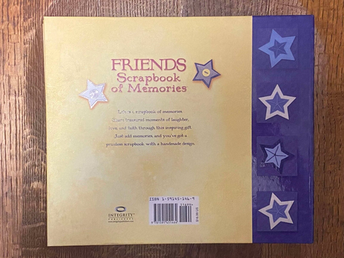 NEW PRECIOUS FRIENDS MEMORIES PHOTO SCRAPBOOK SCRAPPING ALBUM 2003 INTEGRITY PUB - Picture 18 of 20