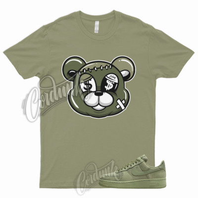 Air Force 1 Low Premium Oil Green Shirt Cargo Khaki Rough Olive Dunk Mid STITCH