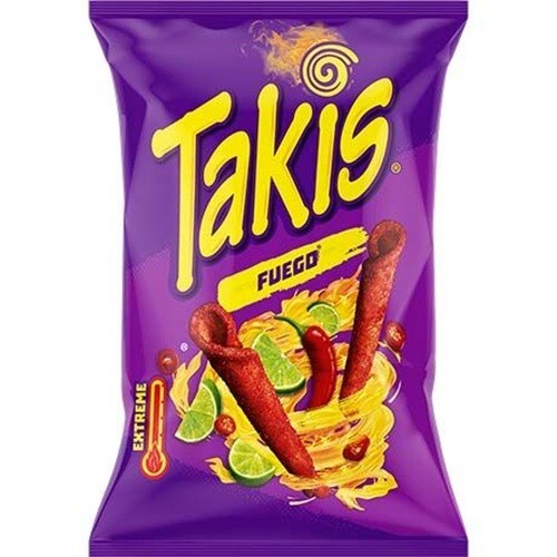 Takis Fuego Maissnack Chili & Limette 100g