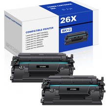 2 Black CF226X 26X High Yield Toner Cartridge fit HP LaserJet Pro M402 MFP M426