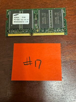 SAMSUNG MEMORY CARD RAM- COMPUTER PARTS- PC LAPTOP