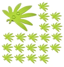 ☀️NEW LEGO 20x LIME GREEN 6 X 5 Swordleaf Leaves Plant Greenery Tree forest City