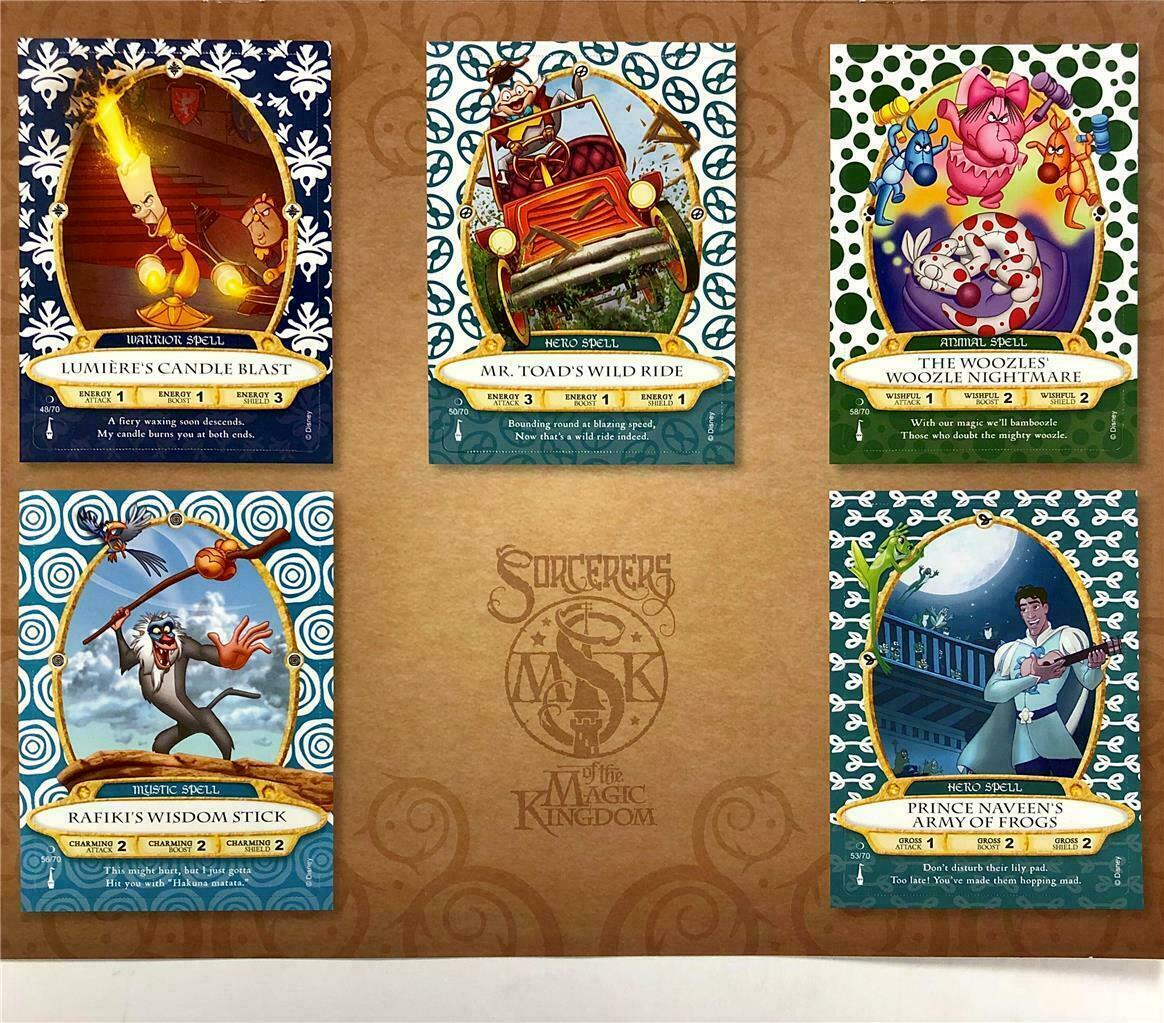 sorcerers of the magic kingdom rare cards Sorcerers of the Magic Kingdom Cards