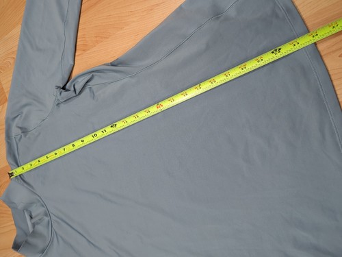 Nike Women's L gray Dri-Fit Long Sleeve Golf Top Mock-Neck Spandex polyester - Picture 3 of 10