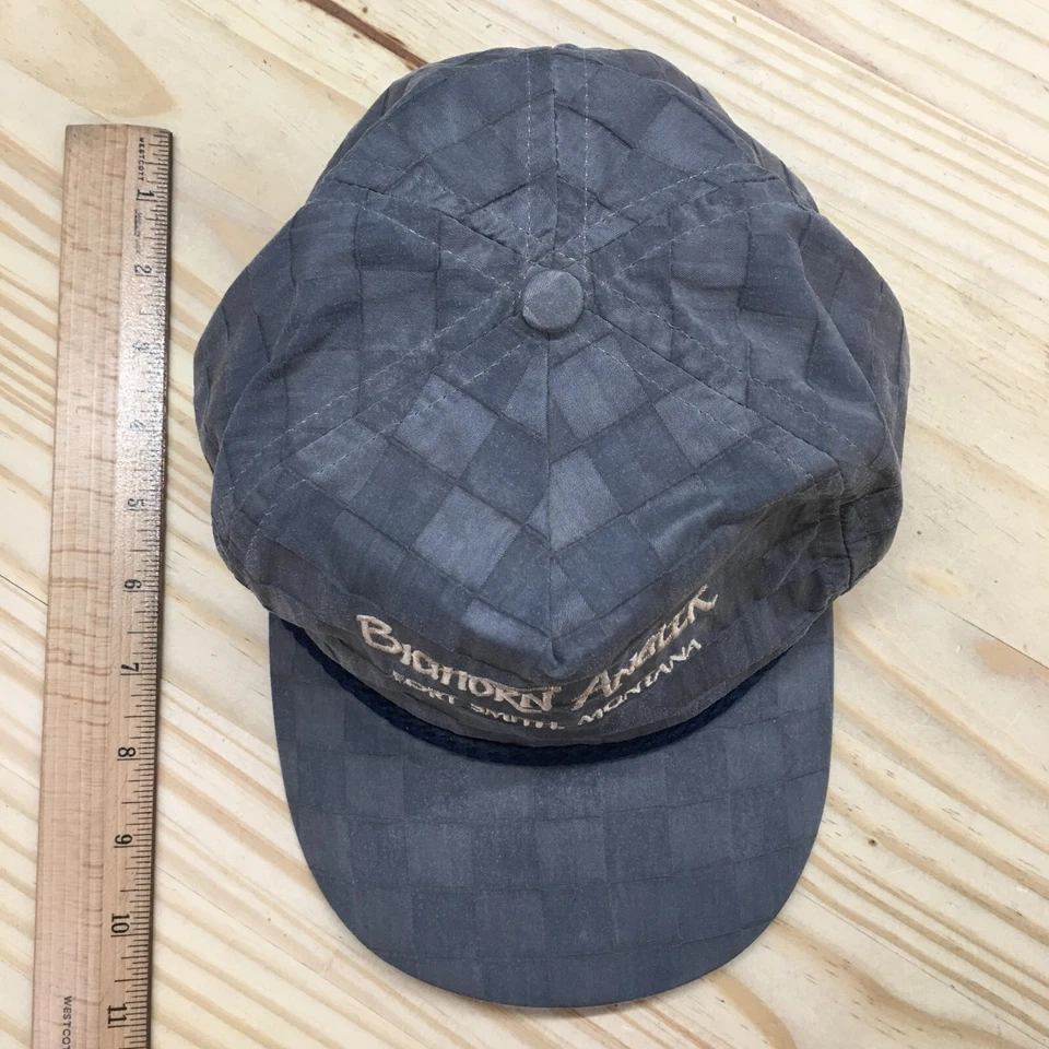 Sombrero de cuerda Big Horn Pescador Imperial Headwear para hombre gris talla única logotipo bordado Foto 4 de 4