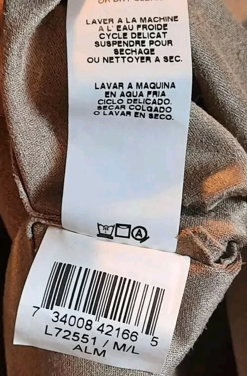 Poncho Karen Kane tamanho grande bronzeado bege macio camurça falsa franja L72551 tamanho M/G - Imagem 4 de 4