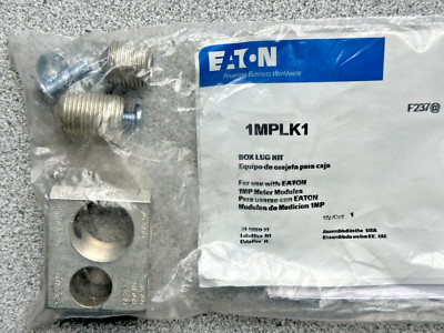 NEW EATON CUTLER HAMMER 1MPLK1 Box Lug Kit for 1MP Meter Module Enclosure Panel