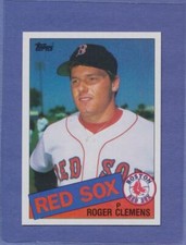 1985 Topps Roger Clemens #181 RC Red Sox Rookie MINT CENTERED