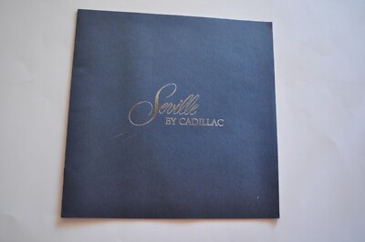 1977 Cadillac Seville 16-page Original Car Sales Brochure Catalog