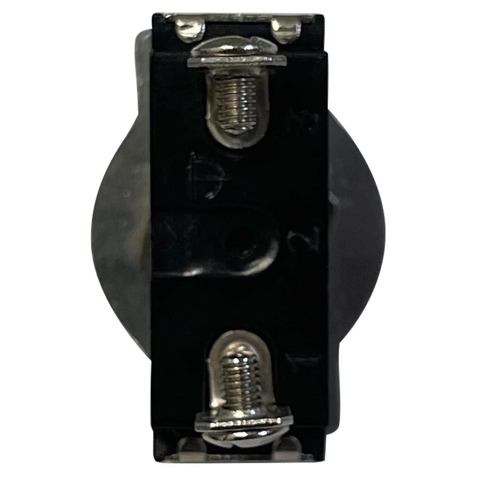 (2) Heavy Duty On Off Metal Toggle Switch 25 Amps 12 Volt SPST Fits 1/2 ...