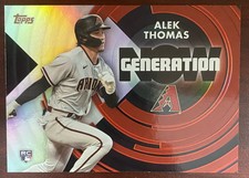 2022 Topps Update Generation Now #GN-76 Alek Thomas Arizona Diamondbacks Rookie