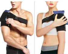 Adjustable Shoulder Support Pad - Breathable Anti-Strain Fitness Protection