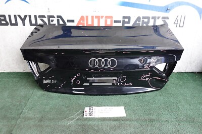 w/ dents 2013 2014 2015 2016 AUDI A5 S5 RS5 REAR DOOR TRUNK LID OEM AX65235