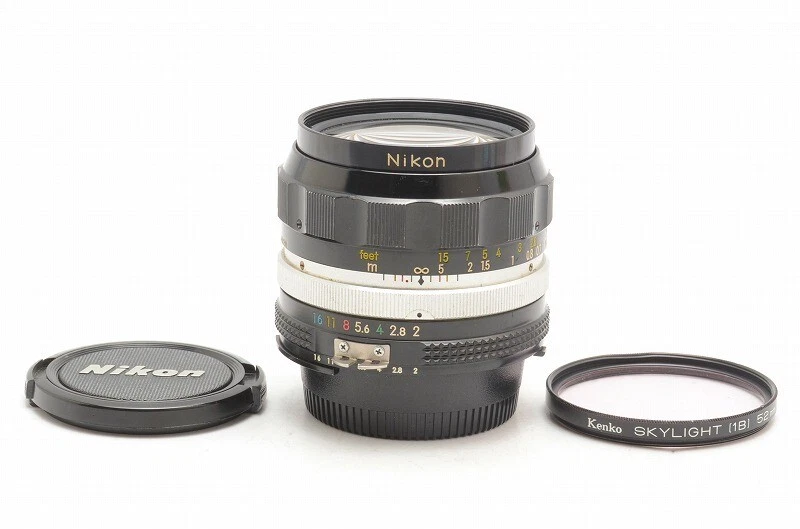 Nikon Ai NIKKOR-O Auto 35mm F2 Lens Nikon lens fully working beautiful Ai modifi