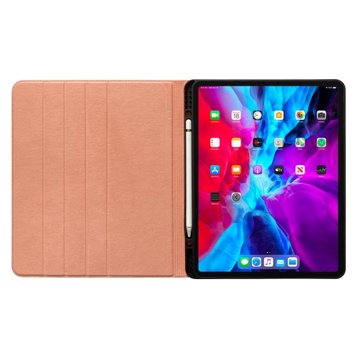 Funda de Cuero iPad Pro 11" 2da Generación - Cuero de Vaca Genuino - Porta Lápices - Imagen 3 de 8