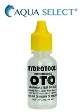 Aqua Select (Orthotolidine) OTO Swimming Pool Chemical Chlorine Tester - ½ oz.
