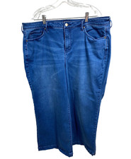 NYDJ Teresa Wide Leg Ankle Jeans Size 18W Market Wash Not Your Daughters Jeans