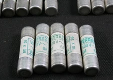 Five (5) Ferraz Shawmut aM 10x38 6A Fuse C63210 500V  NEW