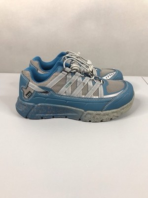 KEEN Women s ESD Safety Toe Work Shoes Gray Teal Sz 7.5 ASTM SD Slip-On