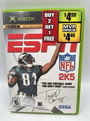 ESPN NFL 2K5 - Microsoft XBOX - 2004 - CIB Complete W/ Manual Tested Works