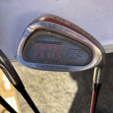 Hippo Plus Oversize Iron Set with Reg Flex Graphite Shafts Sw,Pw,9,8,7,5,4 NO 6