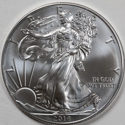 2014 American Silver Eagle #2 (BU) in a Capsule - PRISTINE - ORIGINAL OWNER!