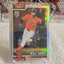 2026 Topps Series 1 MLB Willy Adam’s 267 Rainbow Foil