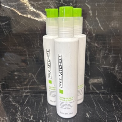 3x Paul Mitchell Super Skinny Relaxing Balm Smoothes Texture 6.8 oz-new