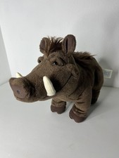 Build A Bear Workshop Disney The Lion King Pumbaa Warthog Plush Stuffed Animal