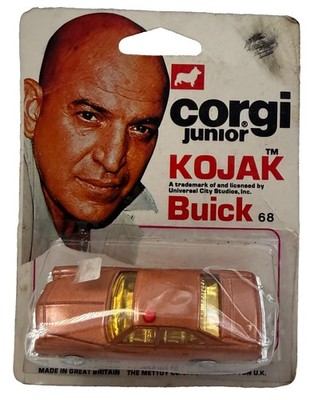 Corgi Juniors 68 Kojak Buick, neuwertig im ungeöffneten Blister