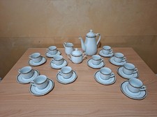 Servizio da Caffè per 12 con Caffettiera, Lattiera e Zuccheriera