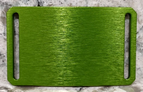 GRIP6 BELT BUCKLE - LIME GREEN - 1.5 INCH WIDE