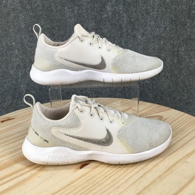 Nike Shoes Womens 9.5 Flex Experience Run 10 Sneakers White Athletic CI9964-100
