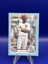 2020 Bowman Jordan Walker 1st Bowman Sky Blue /499 Cardinals Rookie Parallel