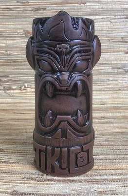 Tiki Cat TikiCat Mug Tiki Farm 2019 Carpenter Kansas City 7.25'' Tall 17 Oz New
