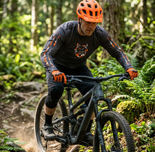 Camo Scratch mountain bike jersey long sleeve top gift, mtb shift gift