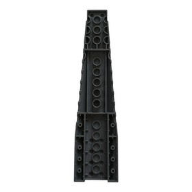 3x Lego #45301 Wedge 16x4 Triple Curved - Dark Bluish Gray
