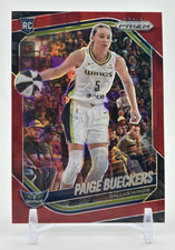 2025 Panini Prizm WNBA Paige Bueckers #5 Red Pandora Rookie /199 Dallas Wings RC